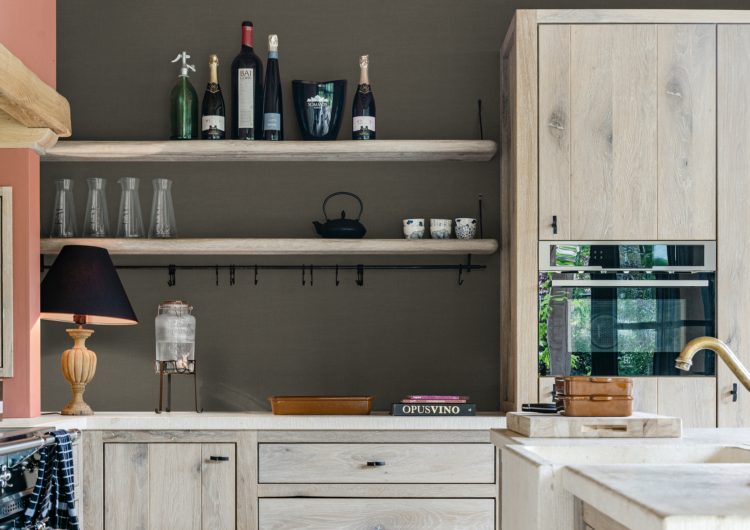 Обои Loymina British Style Garden Twill Brit 16 004/1 10,05×1 фото в интерьере